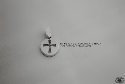 Dije Cruz Calada / chico, Tenamaztli, Centro Platero de Zacatecas A.C.